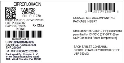 Label (16571 413 05 Ciprofloxacin 750mg 67046 1528 30)